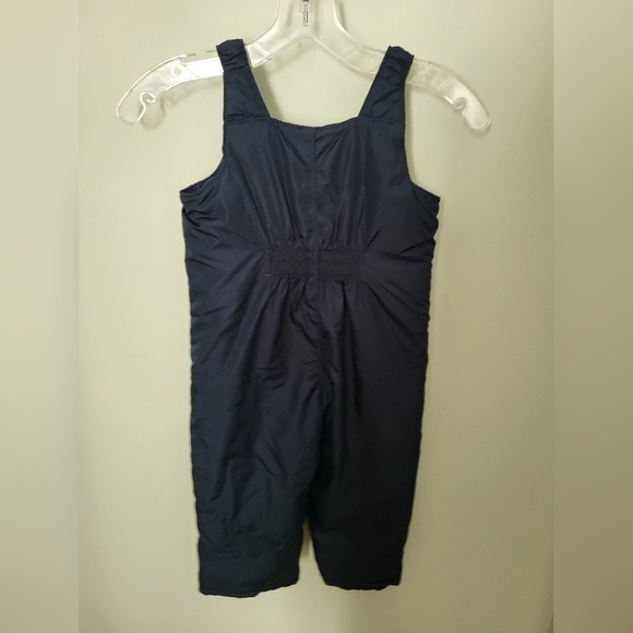 Old Navy Boy's Unisex Toddler 2T 2A Snowbib Suit Navy Blue - Picture 2 of 6